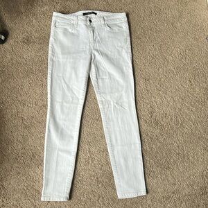 Joes Jeans White Size 29 Skinny Ankle Jeans